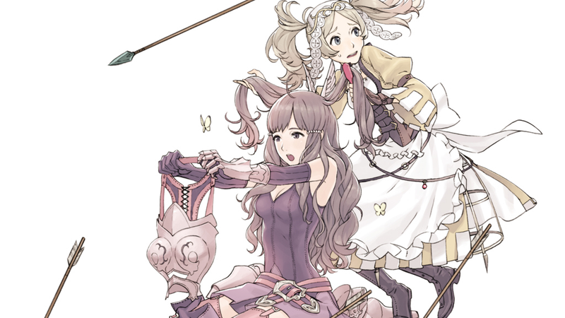 Sumia and Lissa, hangin’ out.